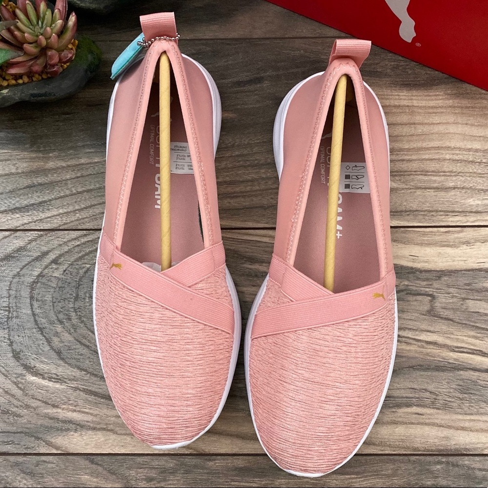 NIB Puma Adelina SoftFoam Slip On Sneaker 9 - Picture 2 of 11